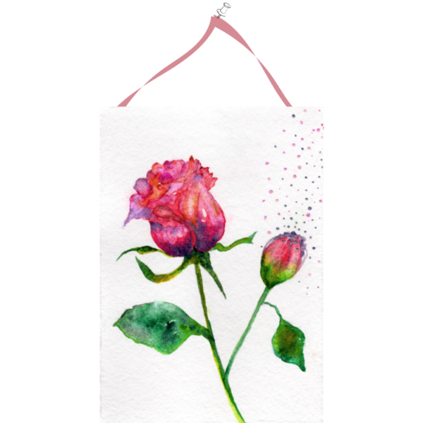 Paper Bloom #1 High Quality Print on 6"x8" Matt Coated Digital Paper