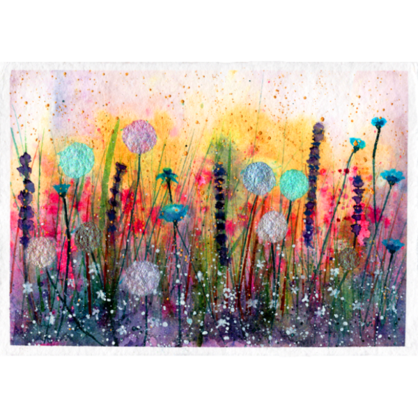 Paper Meadow #2 High Quality Print on 6"x8" Matt Coated Digital Paper