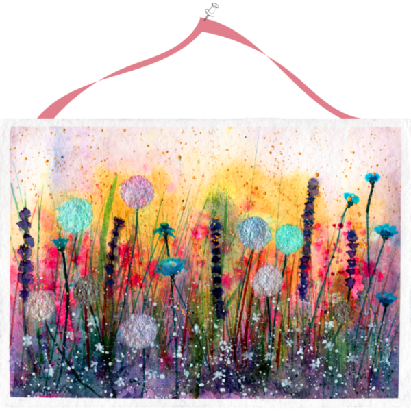 Paper Meadow #2 High Quality Print on 6"x8" Matt Coated Digital Paper