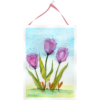 Tulips #2 Hand Painted Original Watercolour on 6"x8" Cotton Paper
