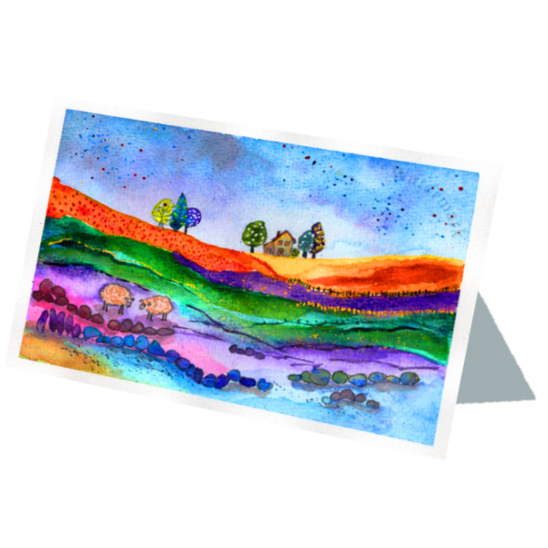 Landscape #3 High Quality Print on 6"x8" Matt Coated Digital Paper