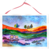 Landscape #3 High Quality Print on 6"x8" Deckled Edge Watercolour Paper