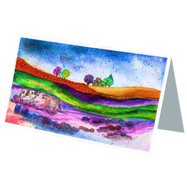 Landscape #5 Folded 4"x6" Printed Card