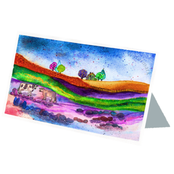 Landscape #5 High Quality Print on 6"x8" Matt Coated Digital Paper