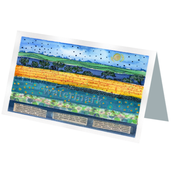 Landscape #7 Folded 4"x6" Printed Card