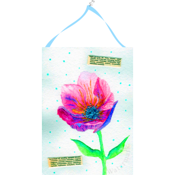 Paper Bloom #3 High Quality Print on 6"x8" Matt Coated Digital Paper