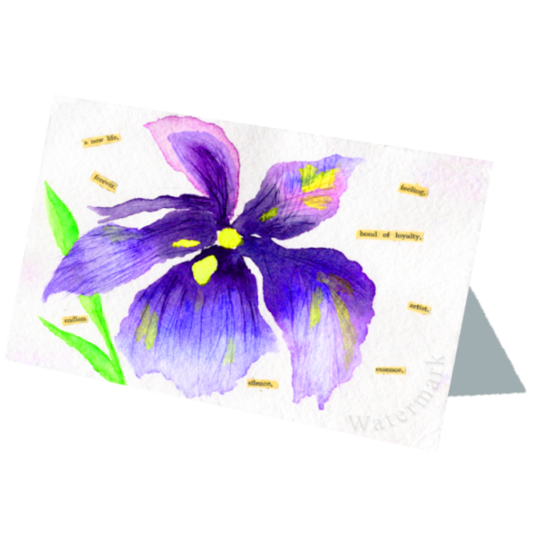 Paper Bloom #4 High Quality Print on 6"x8" Matt Coated Digital Paper