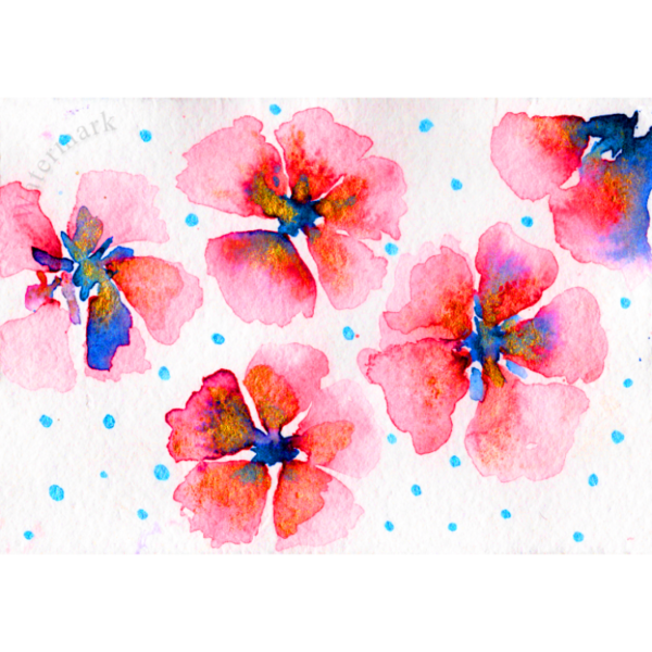 Paper Bloom #7 High Quality Print on 6"x8" Matt Coated Digital Paper