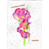 Paper Bloom #9 Hand Painted Original Watercolour on 6"x8" Cotton Paper