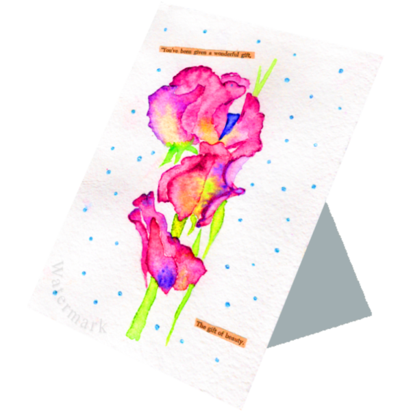 Paper Bloom #9 High Quality Print on 6"x8" Matt Coated Digital Paper