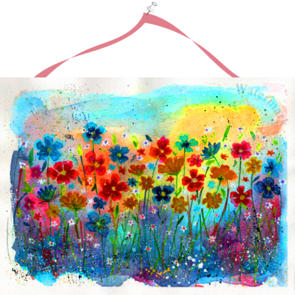 Paper Meadow #4 High Quality Print on 6"x8" Matt Coated Digital Paper
