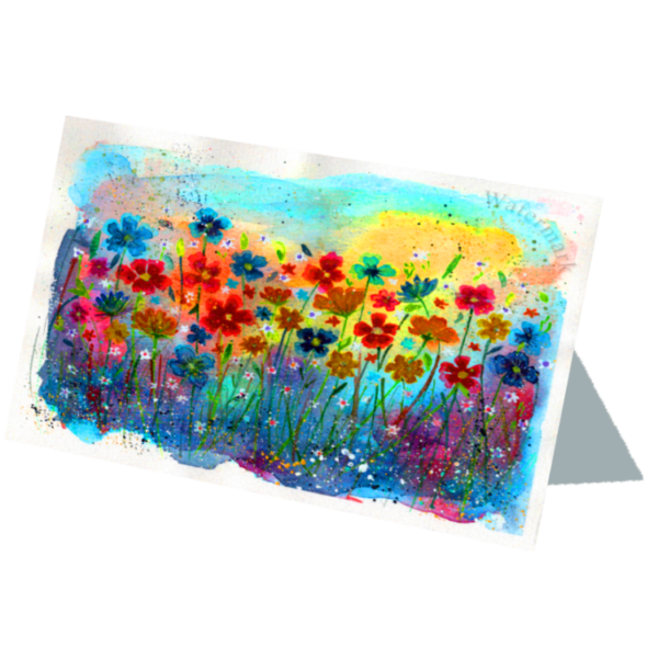 Paper Meadow #4 High Quality Print on 6"x8" Matt Coated Digital Paper