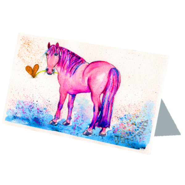 Pretty Pony #4 High Quality Print on 6"x8" Matt Coated Digital Paper
