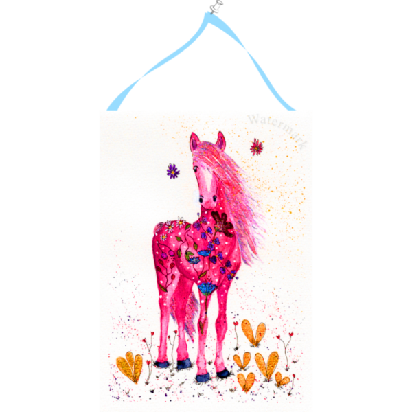 Pretty Pony #6 High Quality Print on 6"x8" Matt Coated Digital Paper
