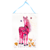 Pretty Pony #6 High Quality Print on 6"x8" Deckled Edge Watercolour Paper