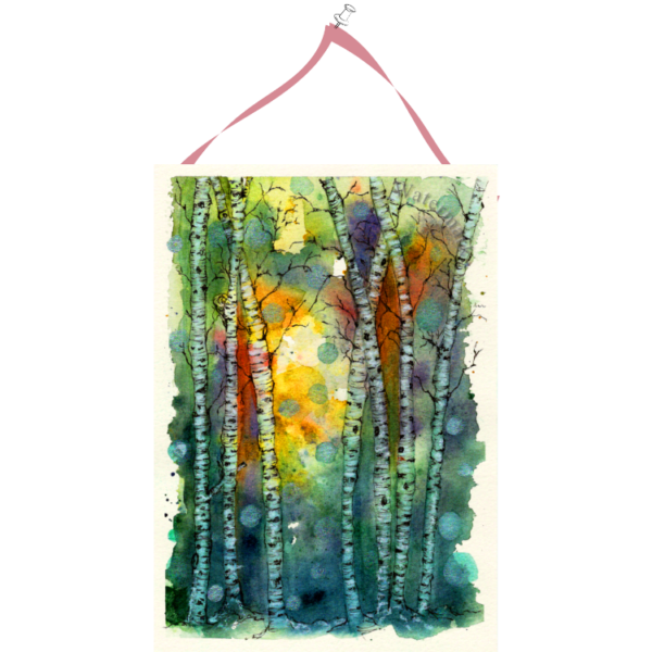 Trees #3 High Quality Print on 6"x8" Matt Coated Digital Paper