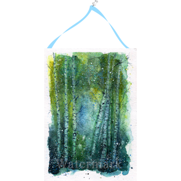Trees #4 High Quality Print on 6"x8" Matt Coated Digital Paper