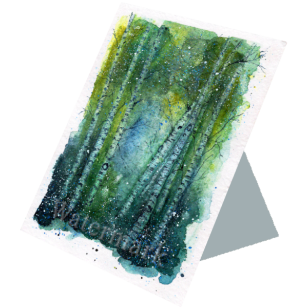 Trees #4 High Quality Print on 6"x8" Matt Coated Digital Paper
