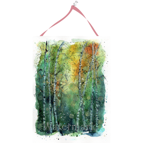 Trees #5 High Quality Print on 6"x8" Matt Coated Digital Paper
