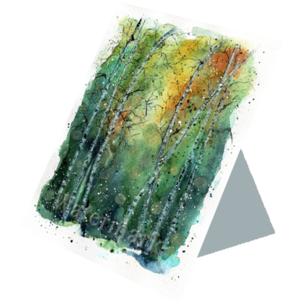 Trees #5 High Quality Print on 6"x8" Matt Coated Digital Paper