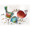 Whimsical Creatures #2 High Quality Print on 6"x8" Deckled Edge Watercolour Paper