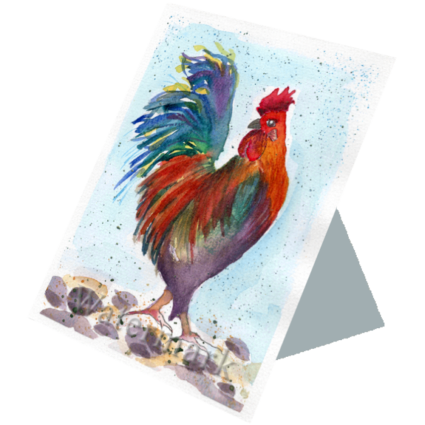 Whimsical Creatures #3 High Quality Print on 6"x8" Matt Coated Digital Paper