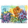 Watercolour Tapestry #2 Hand Painted Original Watercolour on 6"x8" Cotton Paper