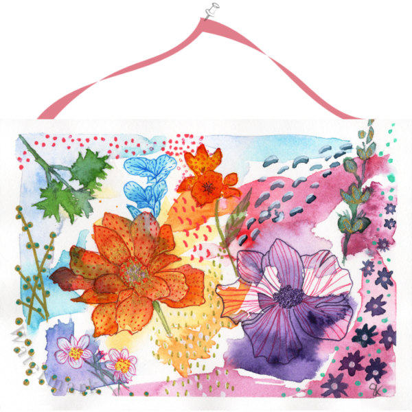 Watercolour Tapestry #4