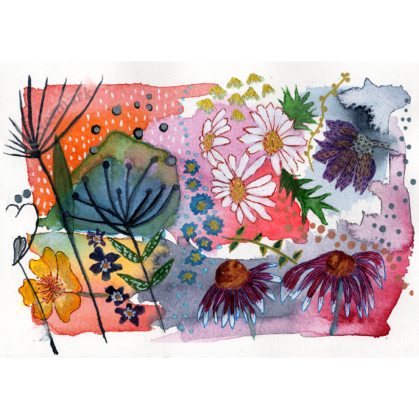 Watercolour Tapestry #5