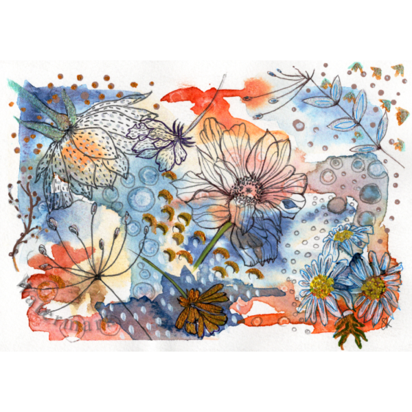 Watercolour Tapestry #6