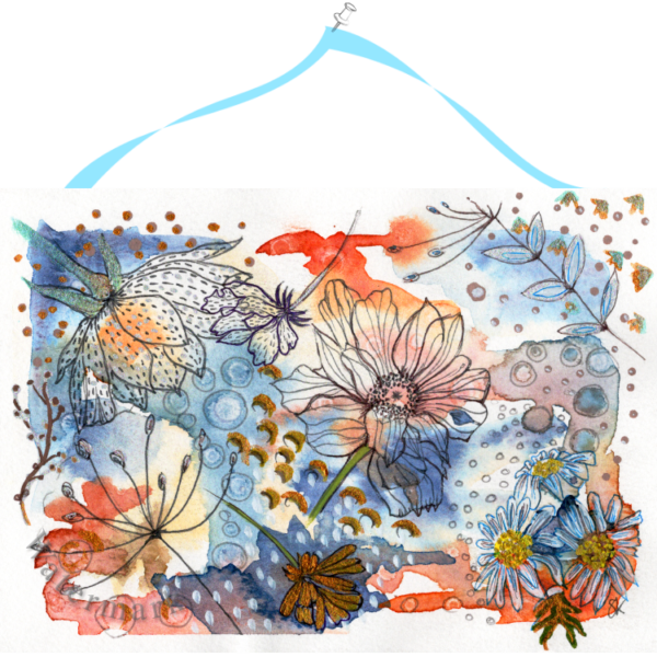 Watercolour Tapestry #6
