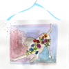 Dogs#12 High Quality Print on 6"x8" Deckled Edge Watercolour Paper