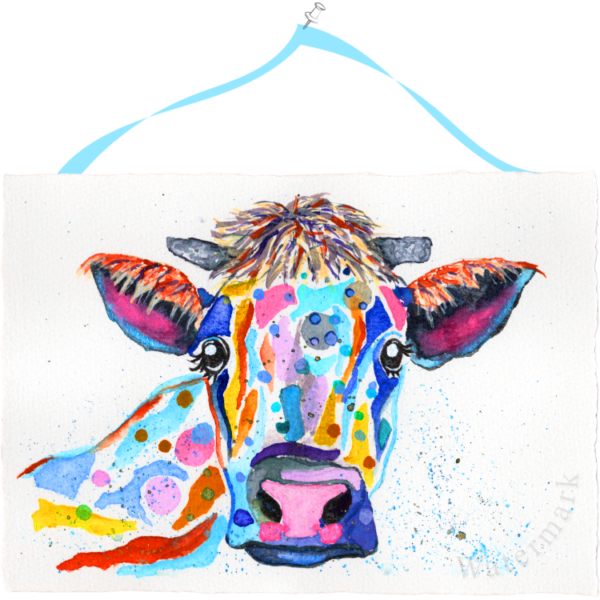 Whimsical Creatures #4 High Quality Print on 6"x8" Deckled Edge Watercolour Paper