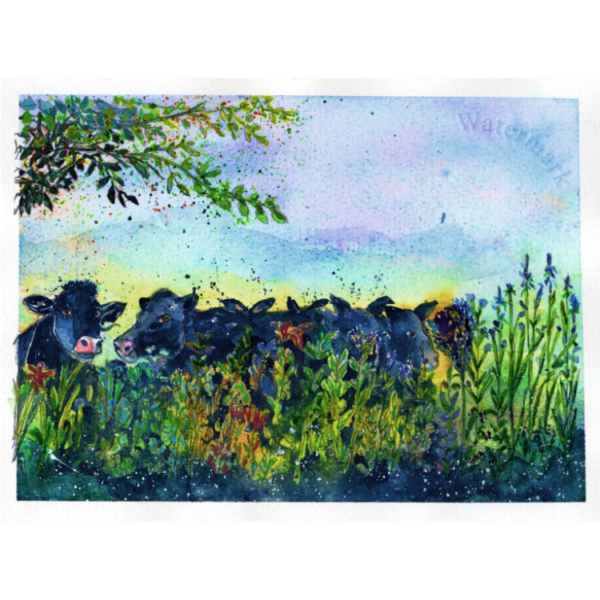 Whimsical Creatures #6 High Quality Print on 6"x8" Matt Coated Digital Paper