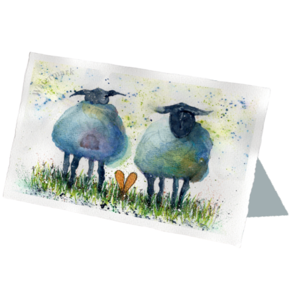 Whimsical Creatures #7 High Quality Print on 6"x8" Deckled Edge Watercolour Paper