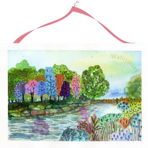 Landscape #8 High Quality Print on 6"x8" Matt Coated Digital Paper