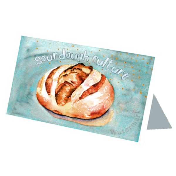 Sourdough Culture #1 High Quality Print on 6"x8" Matt Coated Digital Paper