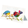 Whimsical Creatures#11 High Quality Print on 6"x8" Deckled Edge Watercolour Paper