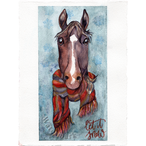 Christmas #3 Folded 4"x6" Printed Card