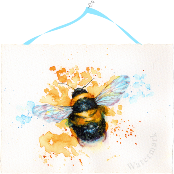 Spring #5 High Quality Print on 6"x8" Deckled Edge Watercolour Paper